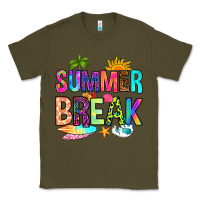 Army Green summer break Classic Tee - RanaPortraitStore