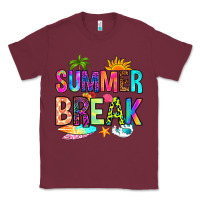 Burgundy summer break Classic Tee - RanaPortraitStore