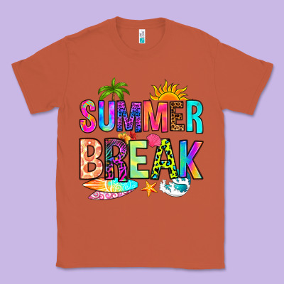 Summer Break Classic Tee Designed By Ranaportraitstore