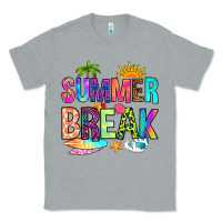 Heather Grey summer break Classic Tee - RanaPortraitStore