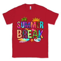 Red summer break Classic Tee - RanaPortraitStore