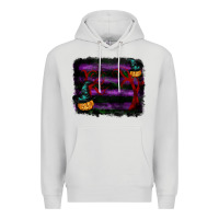 Dove Grey halloween witch hat backround Premium Hoodie - RanaPortraitStore