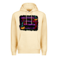 Pina Colada halloween witch hat backround Premium Hoodie - RanaPortraitStore