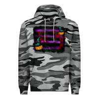Slate Camo halloween witch hat backround Premium Hoodie - RanaPortraitStore