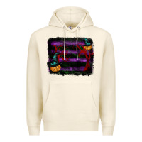 Tofu halloween witch hat backround Premium Hoodie - RanaPortraitStore