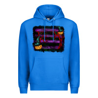 True Royal halloween witch hat backround Premium Hoodie - RanaPortraitStore