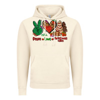 Vintage Artic peace love Christmas cakes Vintage Hoodie - AdoDesignShop