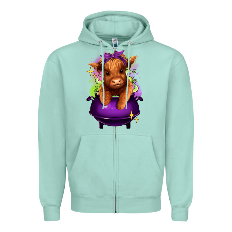 Halloween Heifer Zipper Hoodie by RanaPortraitStore | Teevron