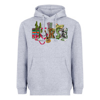 Heather Grey Mexican Nurse Heavyweight Hoodie - texasbilliewilder