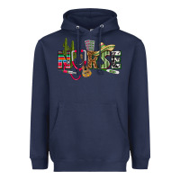 Navy Mexican Nurse Heavyweight Hoodie - texasbilliewilder
