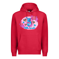 Cardinal back to school flowers fifth grade 3200x2400 Premium Hoodie - AdoDesignShop
