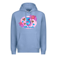 Colony Blue back to school flowers fifth grade 3200x2400 Premium Hoodie - AdoDesignShop