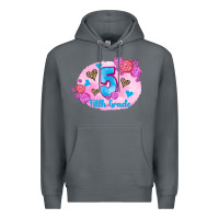 Rock back to school flowers fifth grade 3200x2400 Premium Hoodie - AdoDesignShop