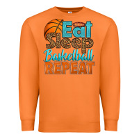 Carrot eat sleep basketball repeat Premium Sweatshirt - HRA Design Shop