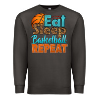 Smoke eat sleep basketball repeat Premium Sweatshirt - HRA Design Shop