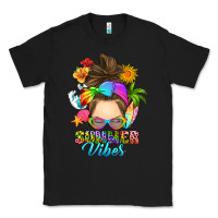 Black messy bun summer vibes Classic Tee - RanaPortraitStore