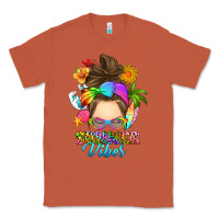 Copper messy bun summer vibes Classic Tee - RanaPortraitStore