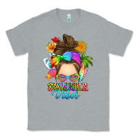 Heather Grey messy bun summer vibes Classic Tee - RanaPortraitStore