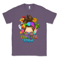 Lavender messy bun summer vibes Classic Tee - RanaPortraitStore