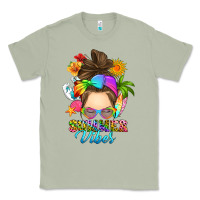 Matcha messy bun summer vibes Classic Tee - RanaPortraitStore