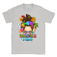 Moon Dust messy bun summer vibes Classic Tee - RanaPortraitStore
