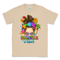 Mushroom messy bun summer vibes Classic Tee - RanaPortraitStore