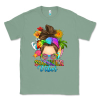 Sage messy bun summer vibes Classic Tee - RanaPortraitStore