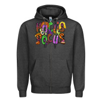Charcoal Heather Hocus pocus Zipper Hoodie - RanaPortraitStore