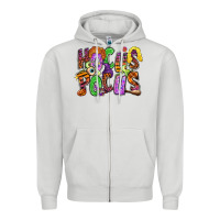 Dove Grey Hocus pocus Zipper Hoodie - RanaPortraitStore
