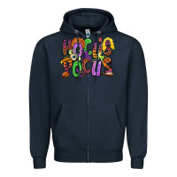 Navy Hocus pocus Zipper Hoodie - RanaPortraitStore