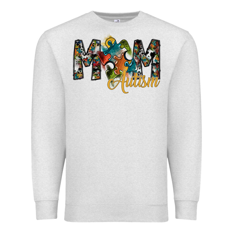 Mom Autism Premium Sweatshirt by SublimationCraftShop | Teevron