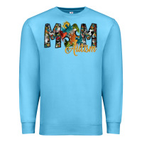 Ocean Blue mom autism Premium Sweatshirt - SublimationCraftShop