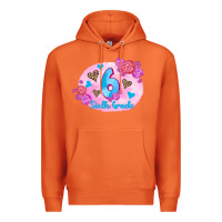 Carrot back to school flowers sixth grade 3200x2400 Premium Hoodie - AdoDesignShop