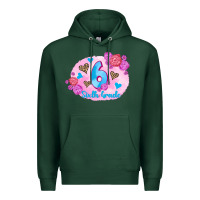 Sports Green back to school flowers sixth grade 3200x2400 Premium Hoodie - AdoDesignShop