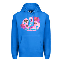 True Royal back to school flowers sixth grade 3200x2400 Premium Hoodie - AdoDesignShop