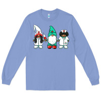 Colony Blue african american nurse gnomies medical gnomies Long Sleeve Tee - BarkalooDesign