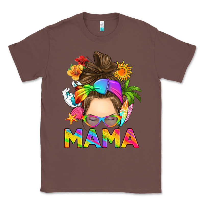 Messy Bun Mama Summer Classic Tee by RanaPortraitStore | Teevron