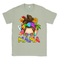 Matcha messy bun mama summer Classic Tee - RanaPortraitStore