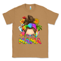 Toasted Coconut messy bun mama summer Classic Tee - RanaPortraitStore