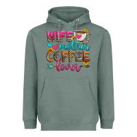 Sage wife mother coffee lover Heavyweight Hoodie - Zillion Design Studio