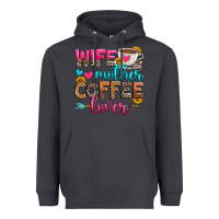 Smoke wife mother coffee lover Heavyweight Hoodie - Zillion Design Studio