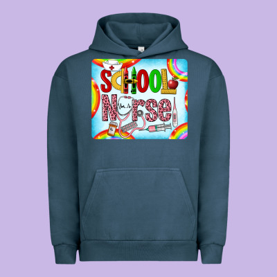 Western School Nurse Urban Hoodie Designed By Lillyallendesigns