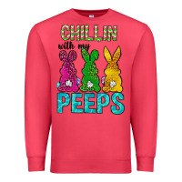 Cardinal Chillin with my peeps Ester Day Premium Sweatshirt - Neo Western