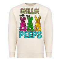Sandshell Chillin with my peeps Ester Day Premium Sweatshirt - Neo Western