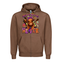 Chestnut Hocus pocus Heifer Zipper Hoodie - RanaPortraitStore