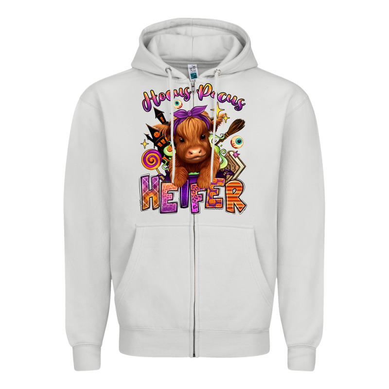 Hocus Pocus Heifer Zipper Hoodie by RanaPortraitStore | Teevron