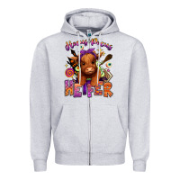 Heather Grey Hocus pocus Heifer Zipper Hoodie - RanaPortraitStore