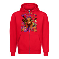 Red Hocus pocus Heifer Zipper Hoodie - RanaPortraitStore