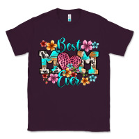 Plum best mom ever Classic Tee - RanaPortraitStore