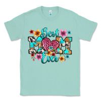 Seafoam best mom ever Classic Tee - RanaPortraitStore